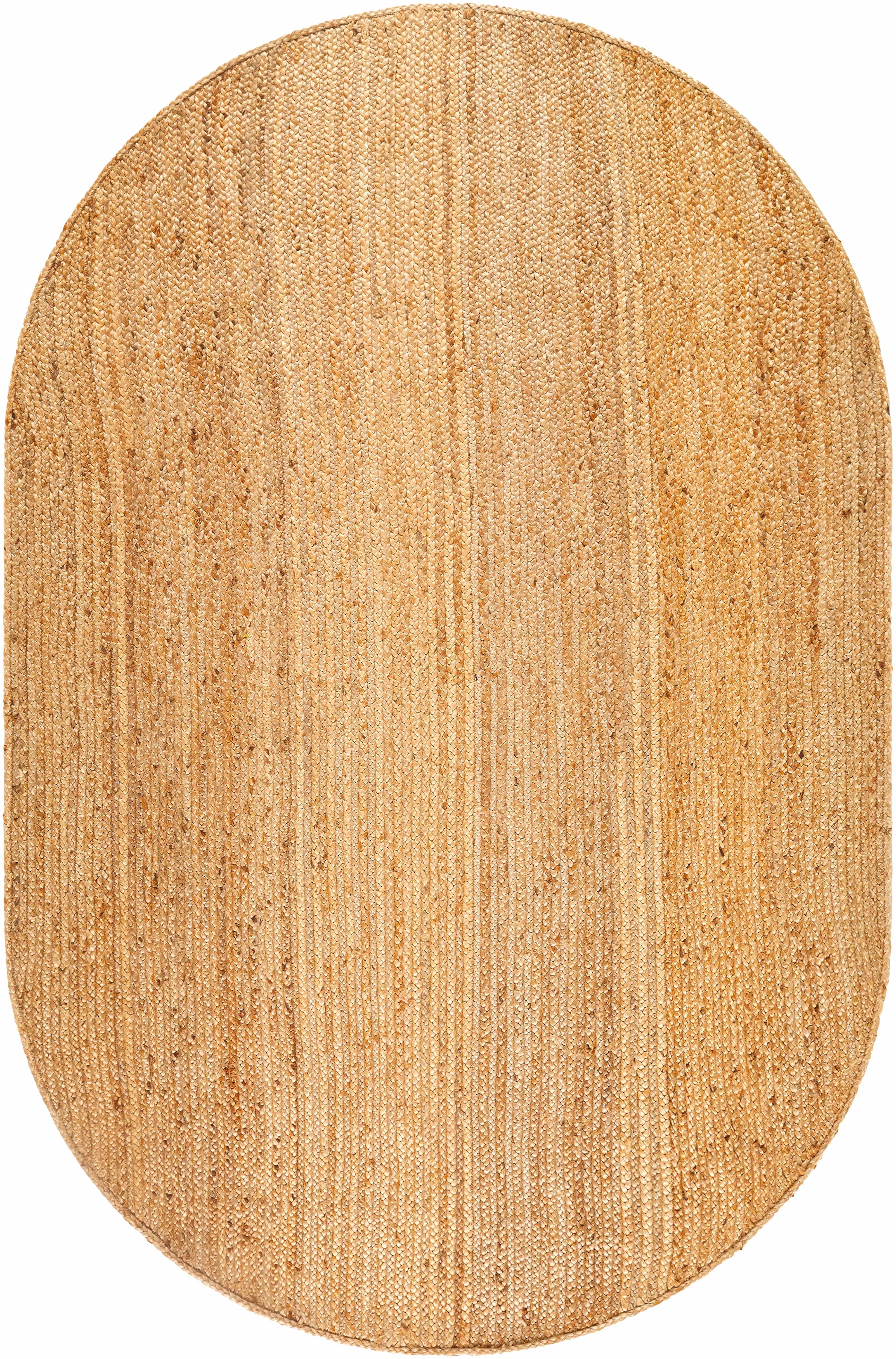 Shippagan Tan Jute Braided Rug - Bibenanova usa