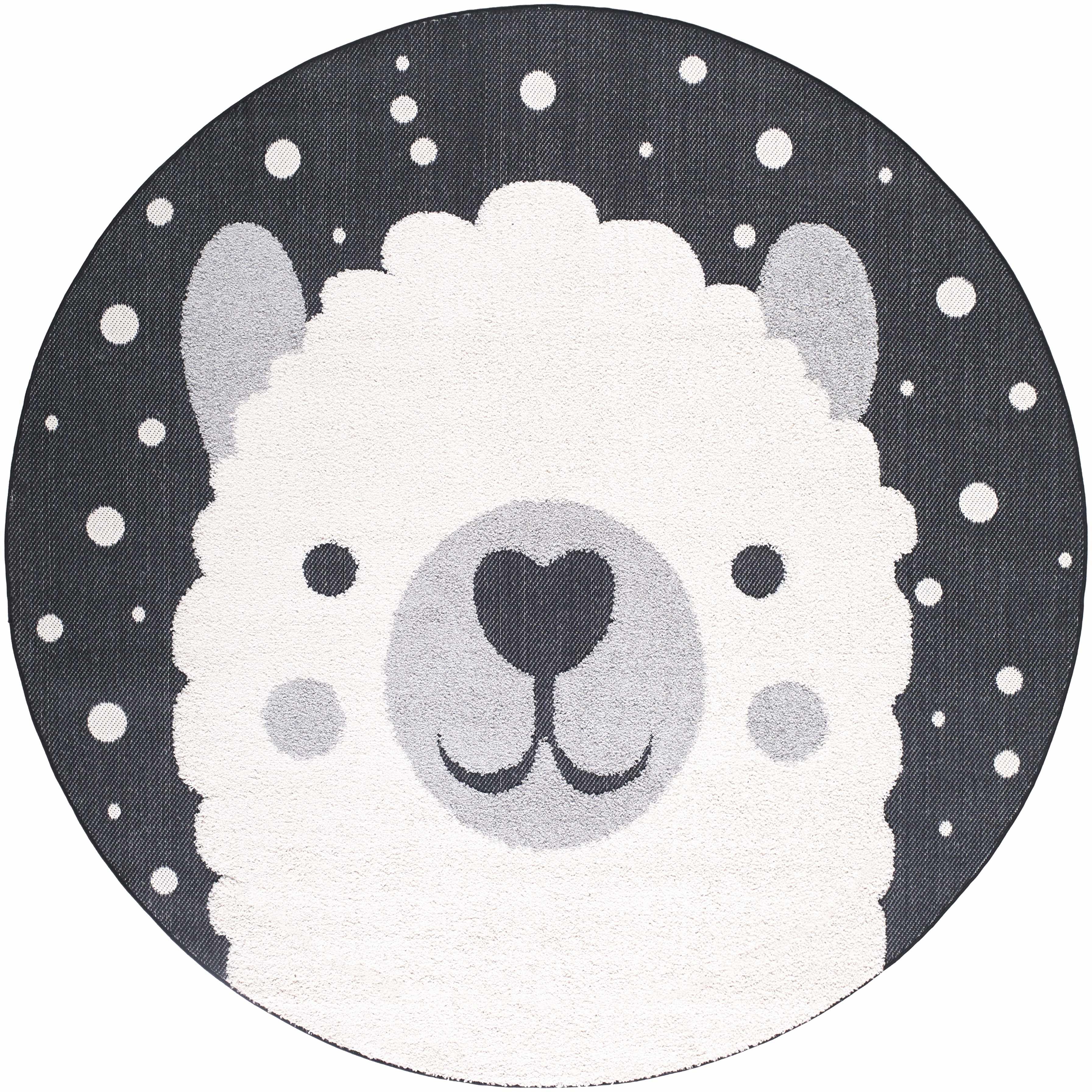 Kids Llama Animal Print Nursery Area Rug - Clearance - Bibenanova usa