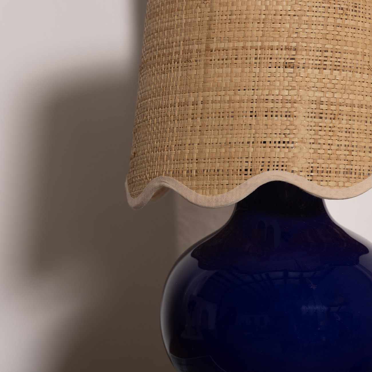 Theisseil Navy Blue Table Lamp - Bibenanova usa