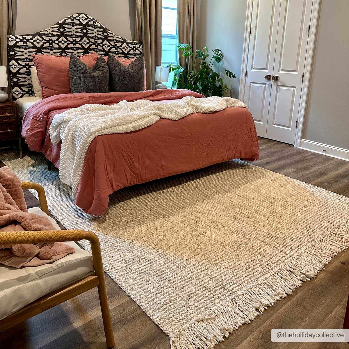 Senneterre Bleached Jute Rug - Bibenanova usa