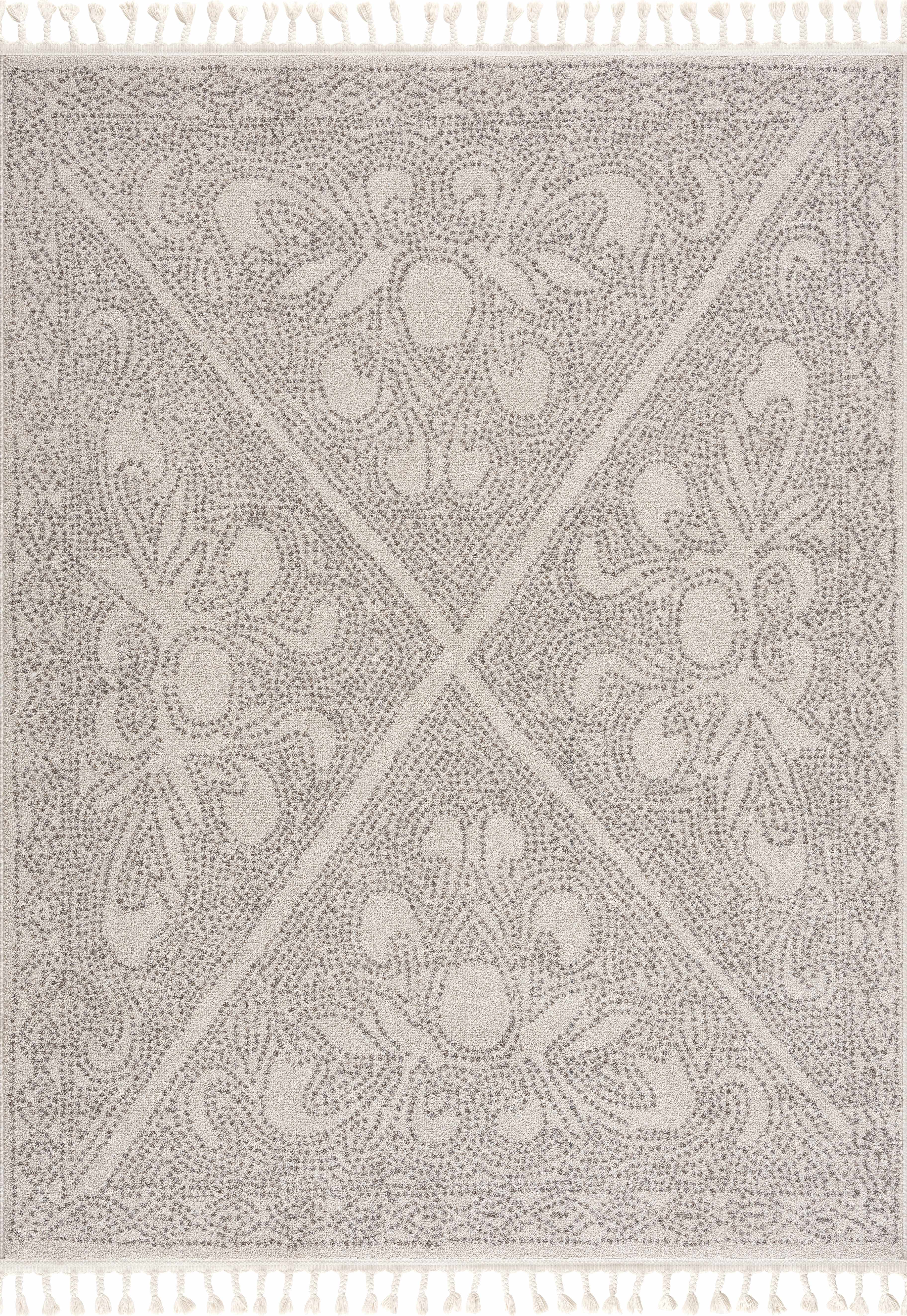 Birdwood Cream & Brown Area Rug - Bibenanova