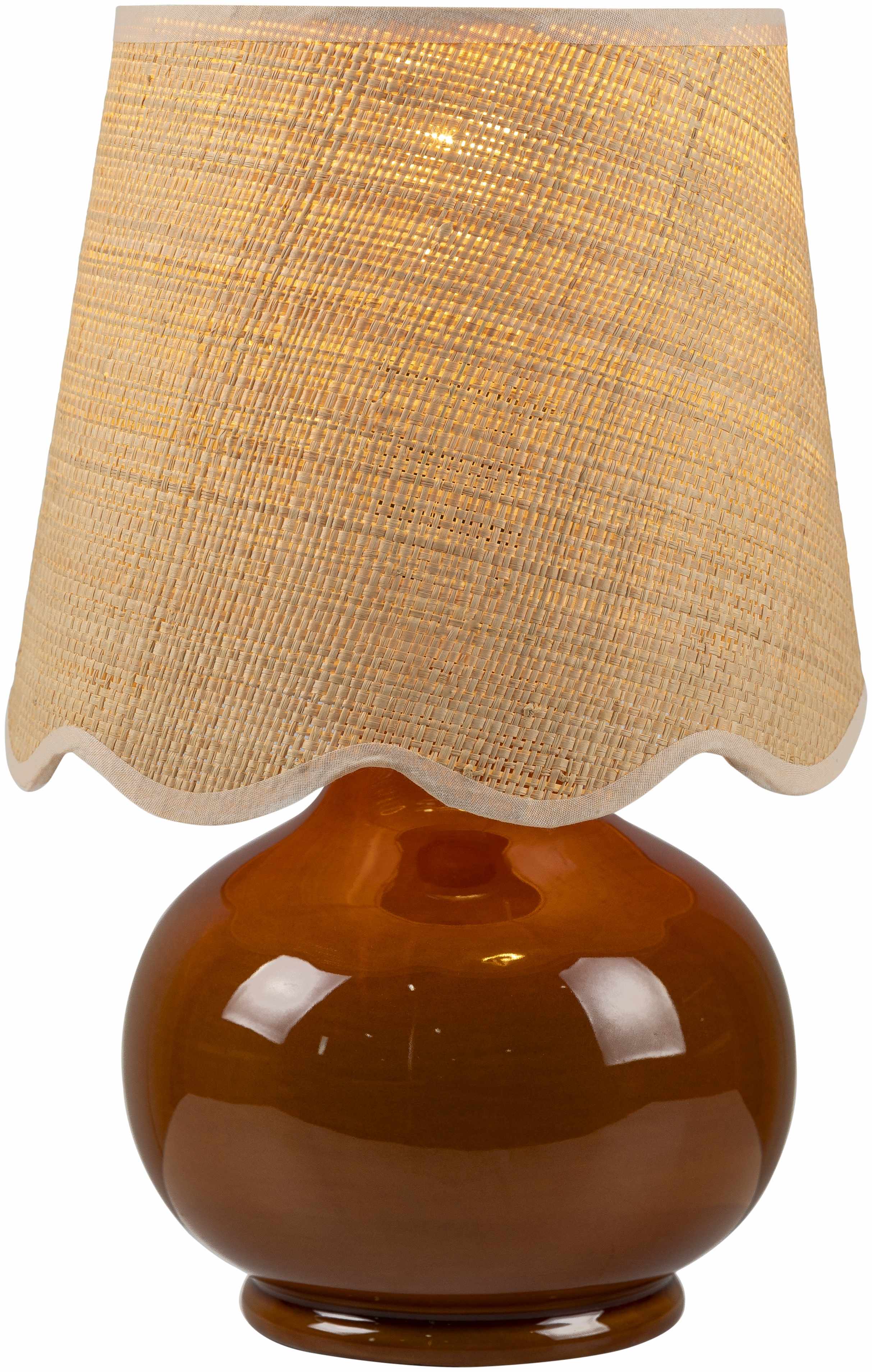 Theisseil Brown Table Lamp - Bibenanova usa
