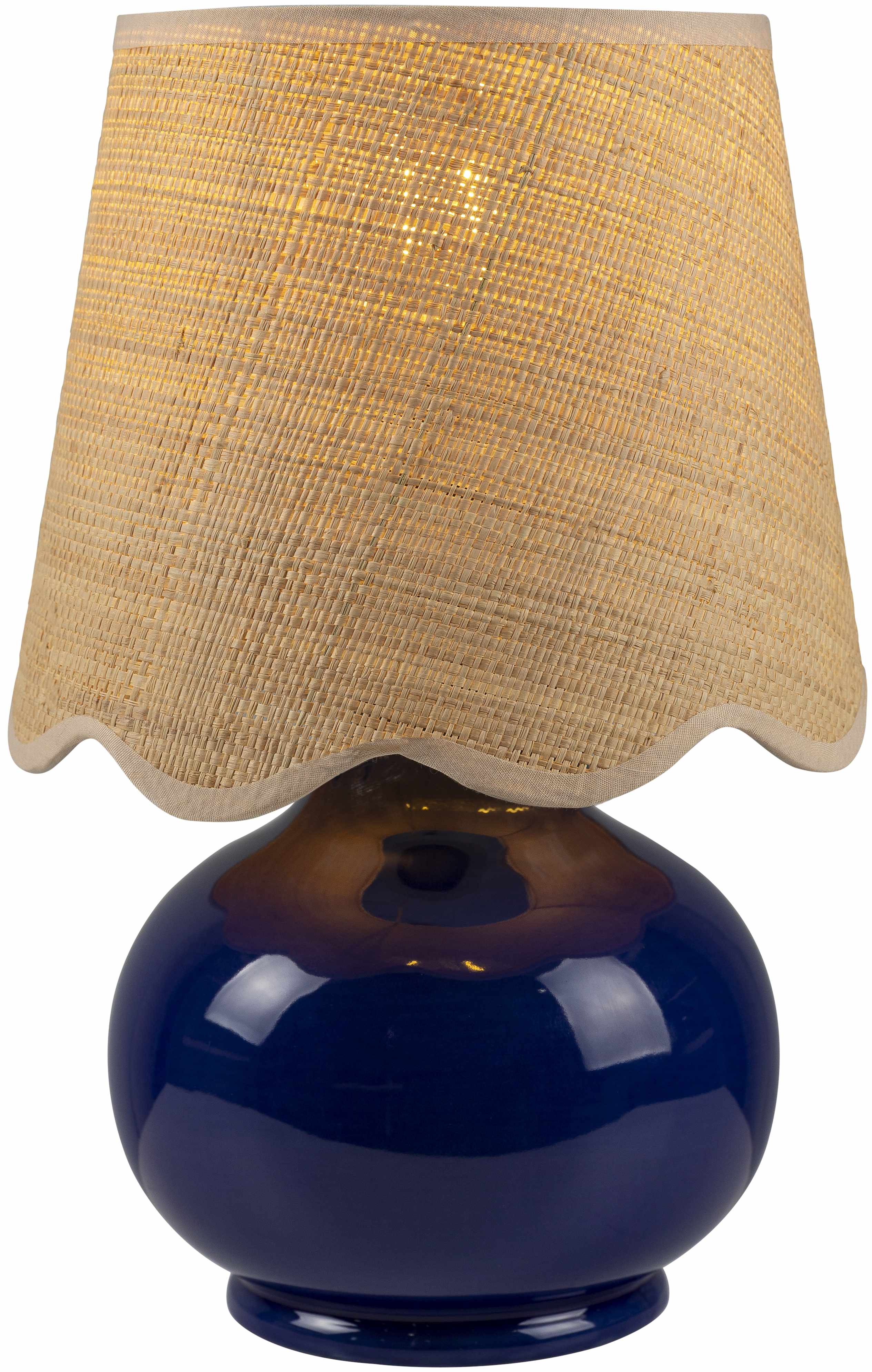 Theisseil Navy Blue Table Lamp - Bibenanova usa