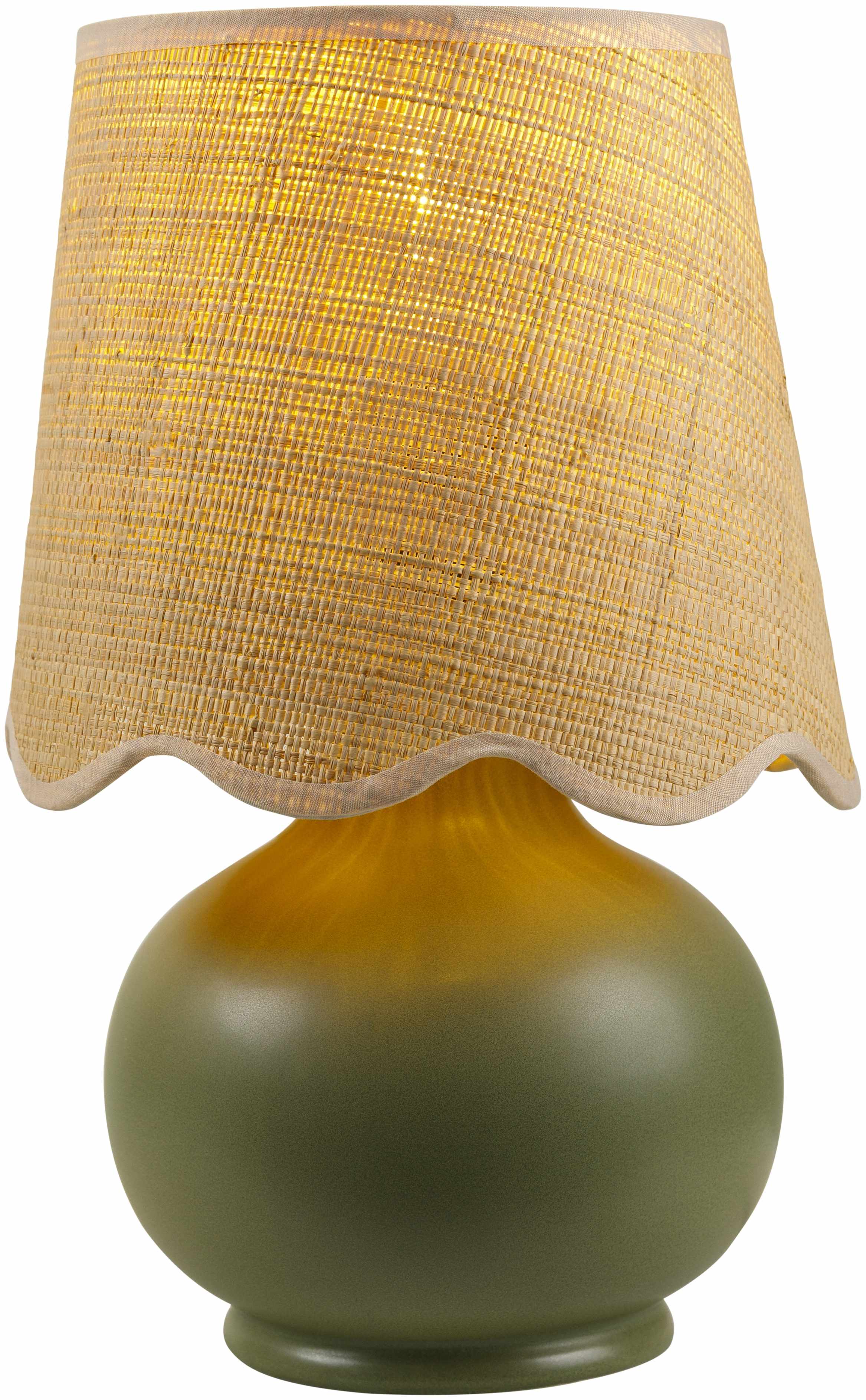 Theisseil Green Table Lamp - Bibenanova usa