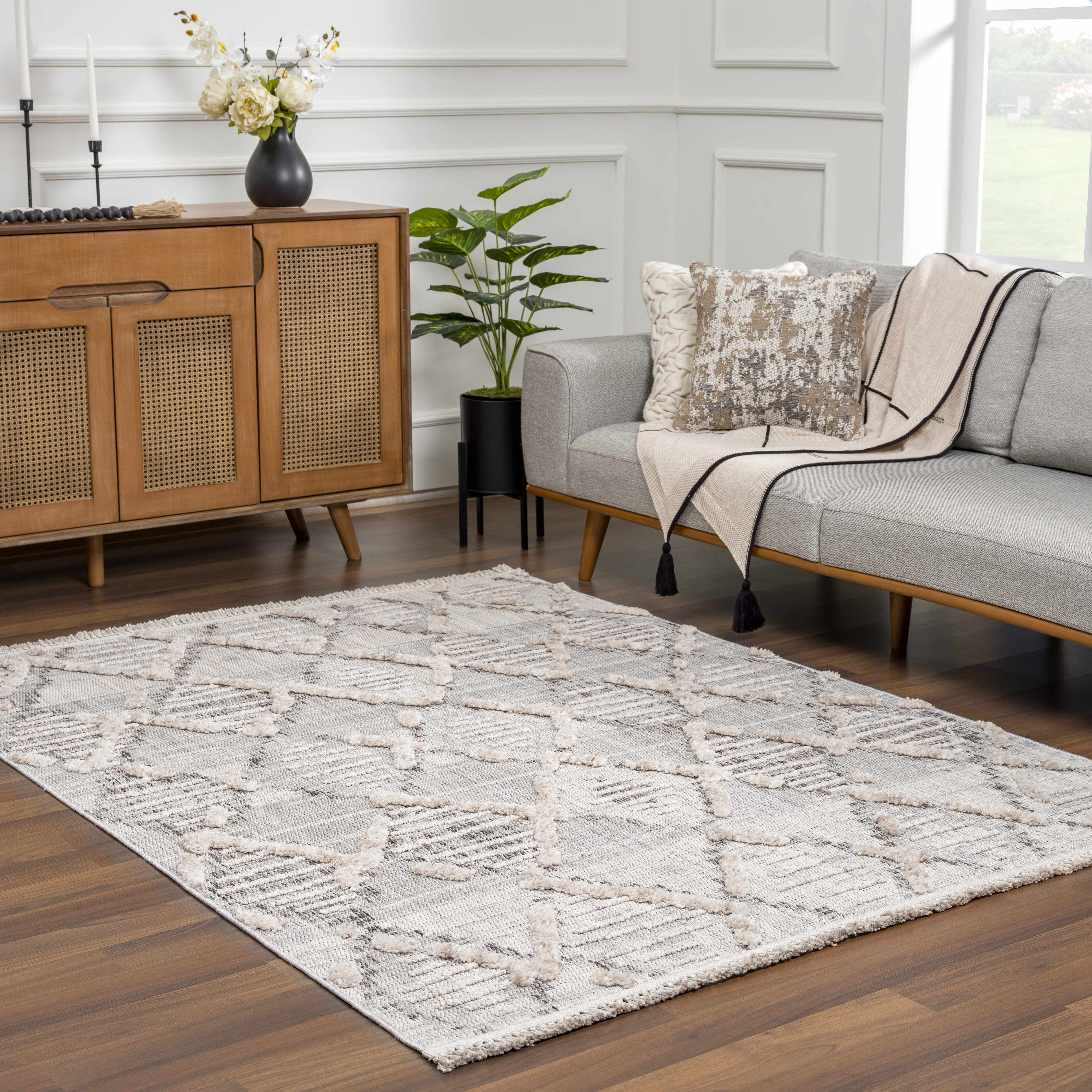 Bogtong High - Low Rustic Rug - Bibenanova