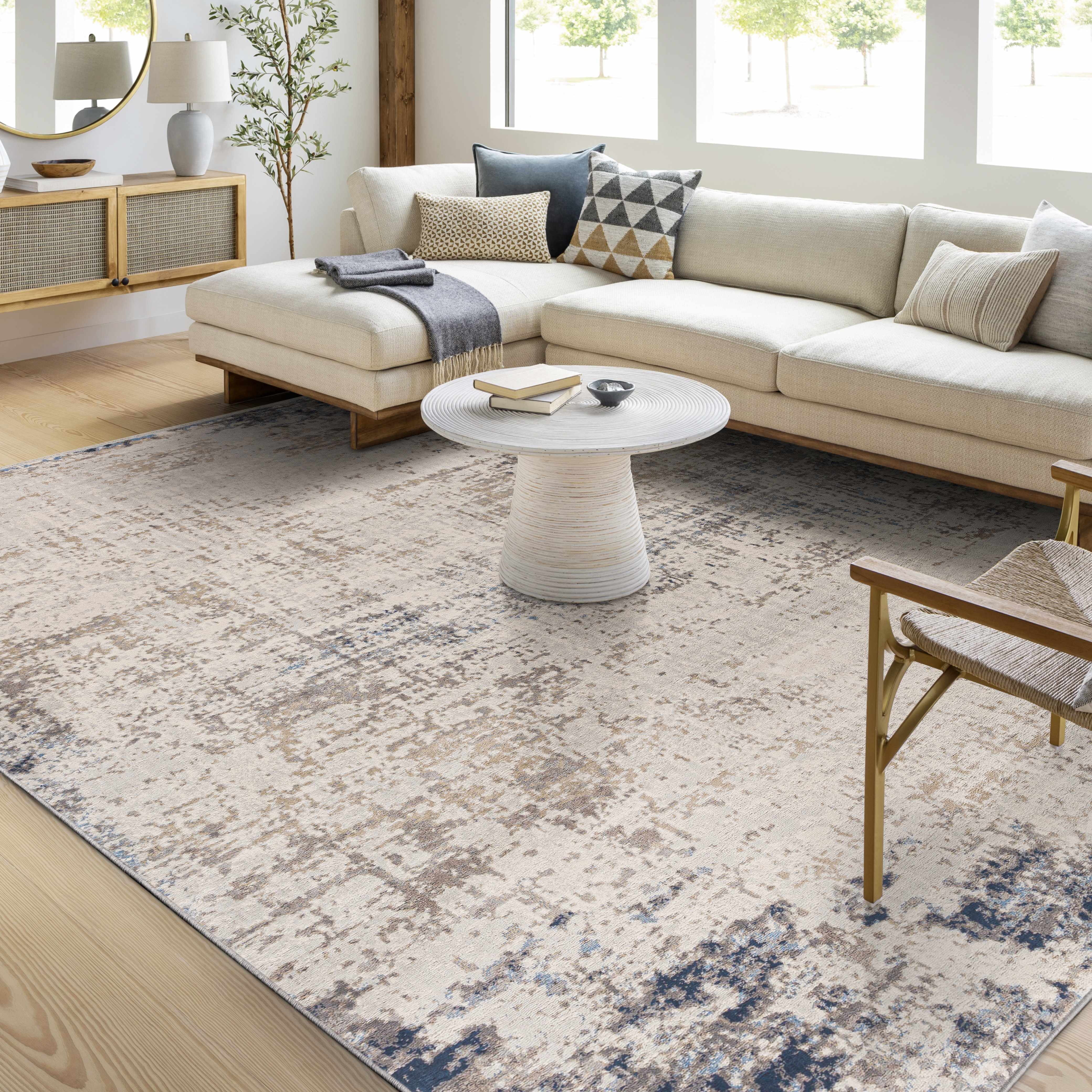 Alcove Abstract Area Rug - Bibenanova