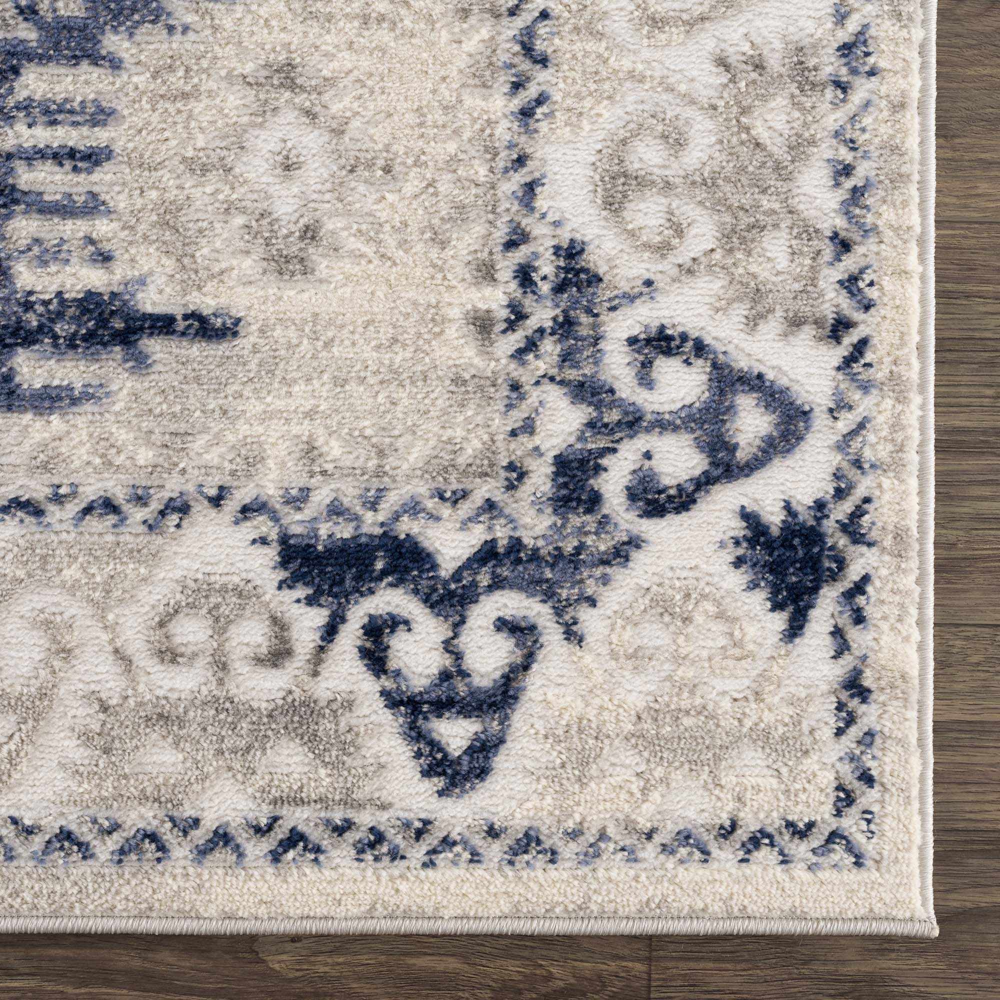 Bindi Navy Area Rug - Clearance - Bibenanova