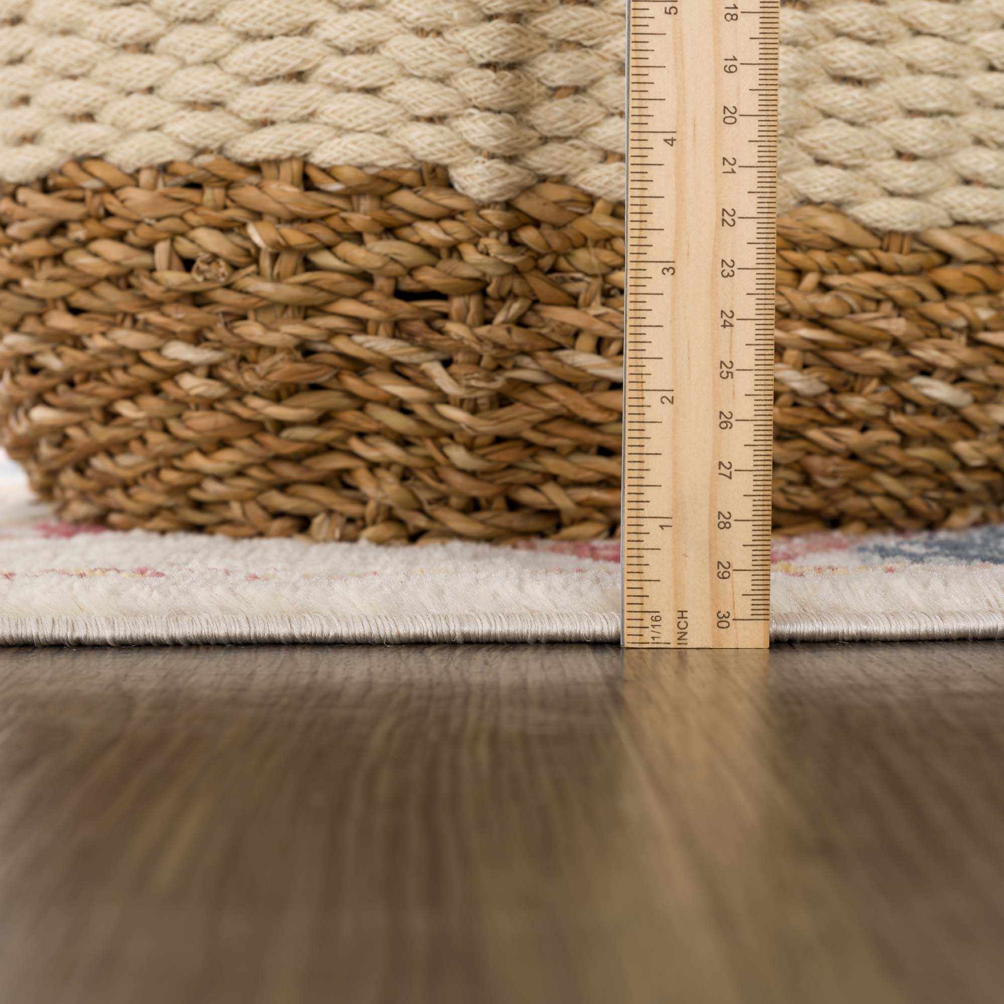 Bindi Blue & Rose Area Rug - Clearance - Bibenanova