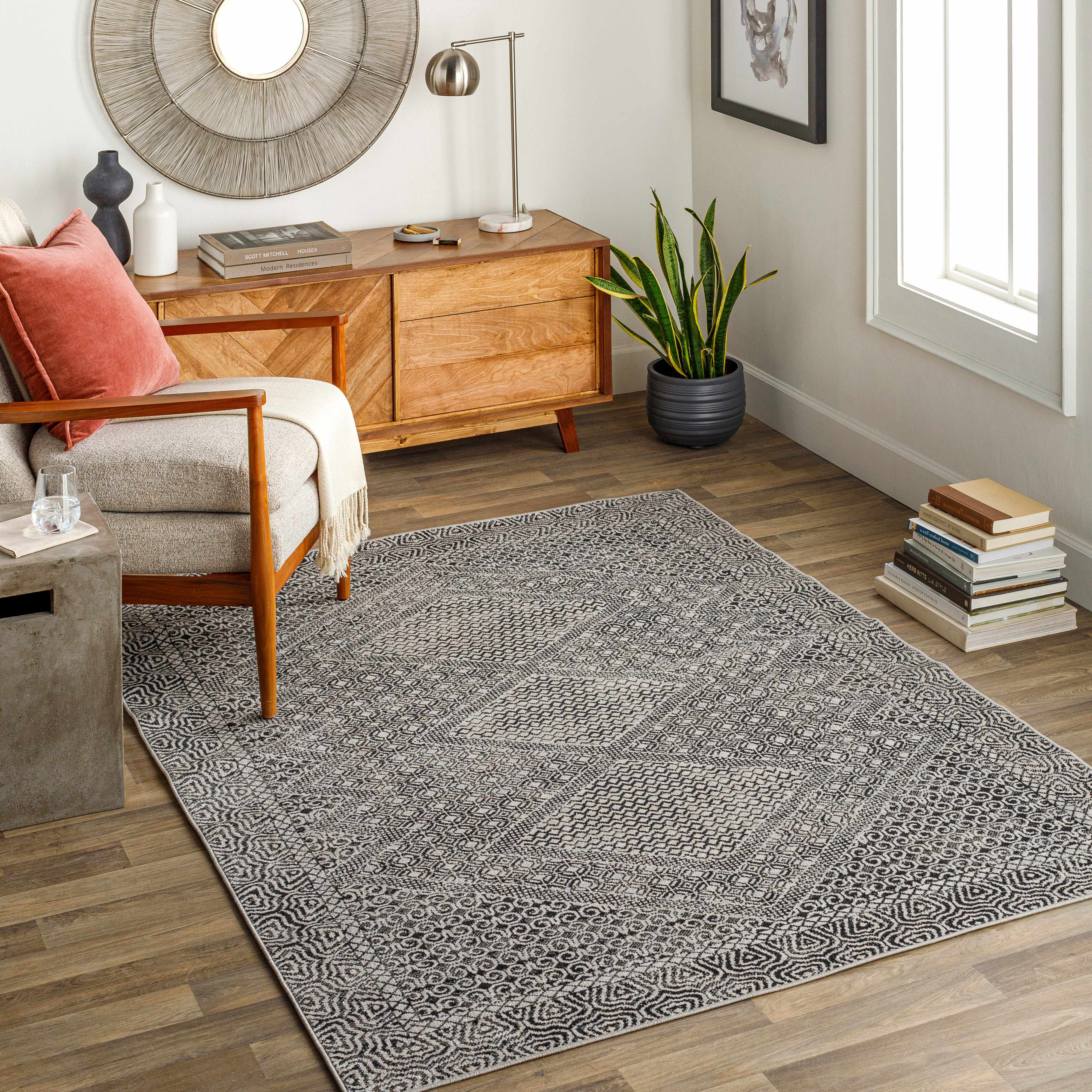 Consuelo Washable Area Rug - Bibenanova