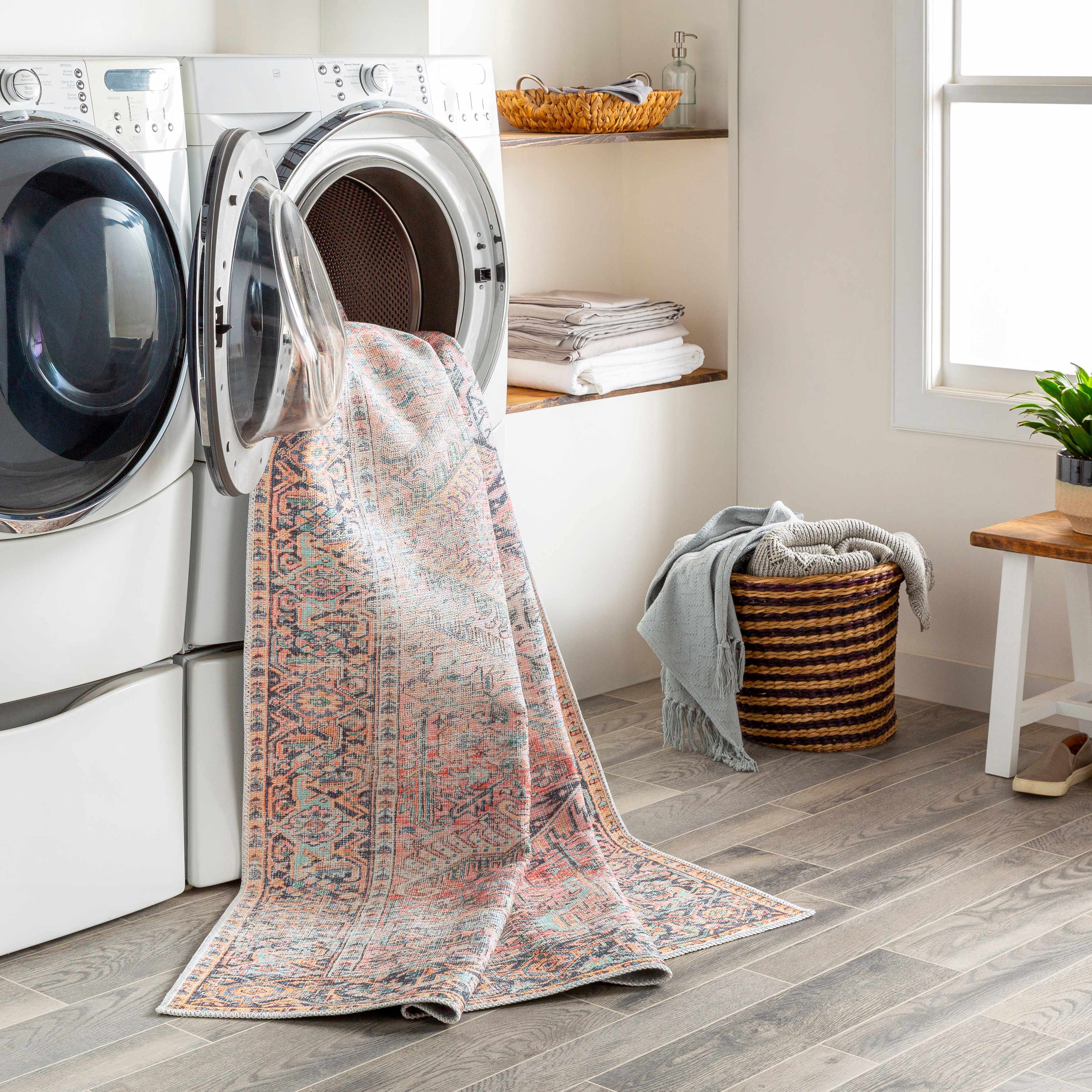 Dunsha Boutique Washable Area Rug - Clearance - Bibenanova