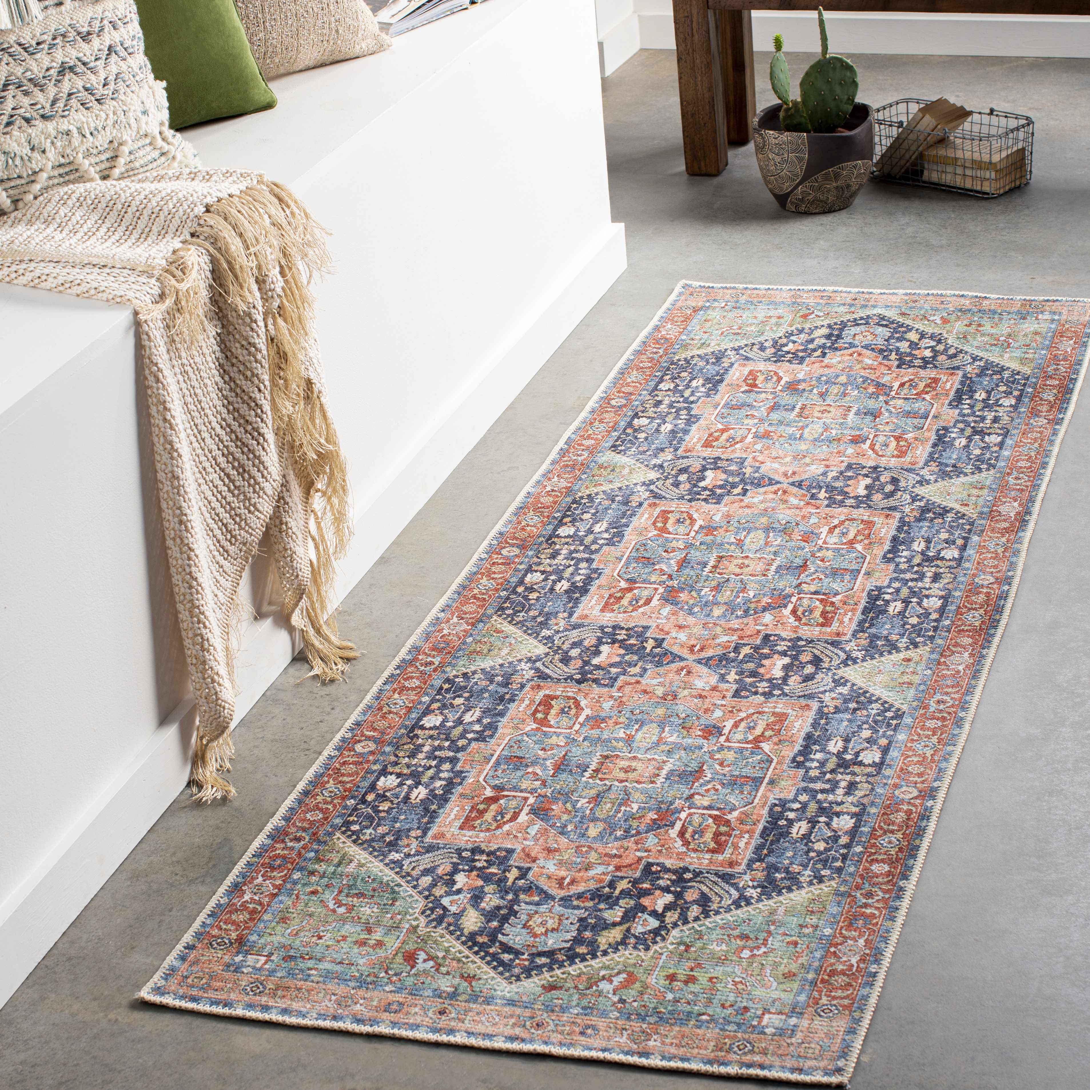 Exira Washable Area Rug - Bibenanova