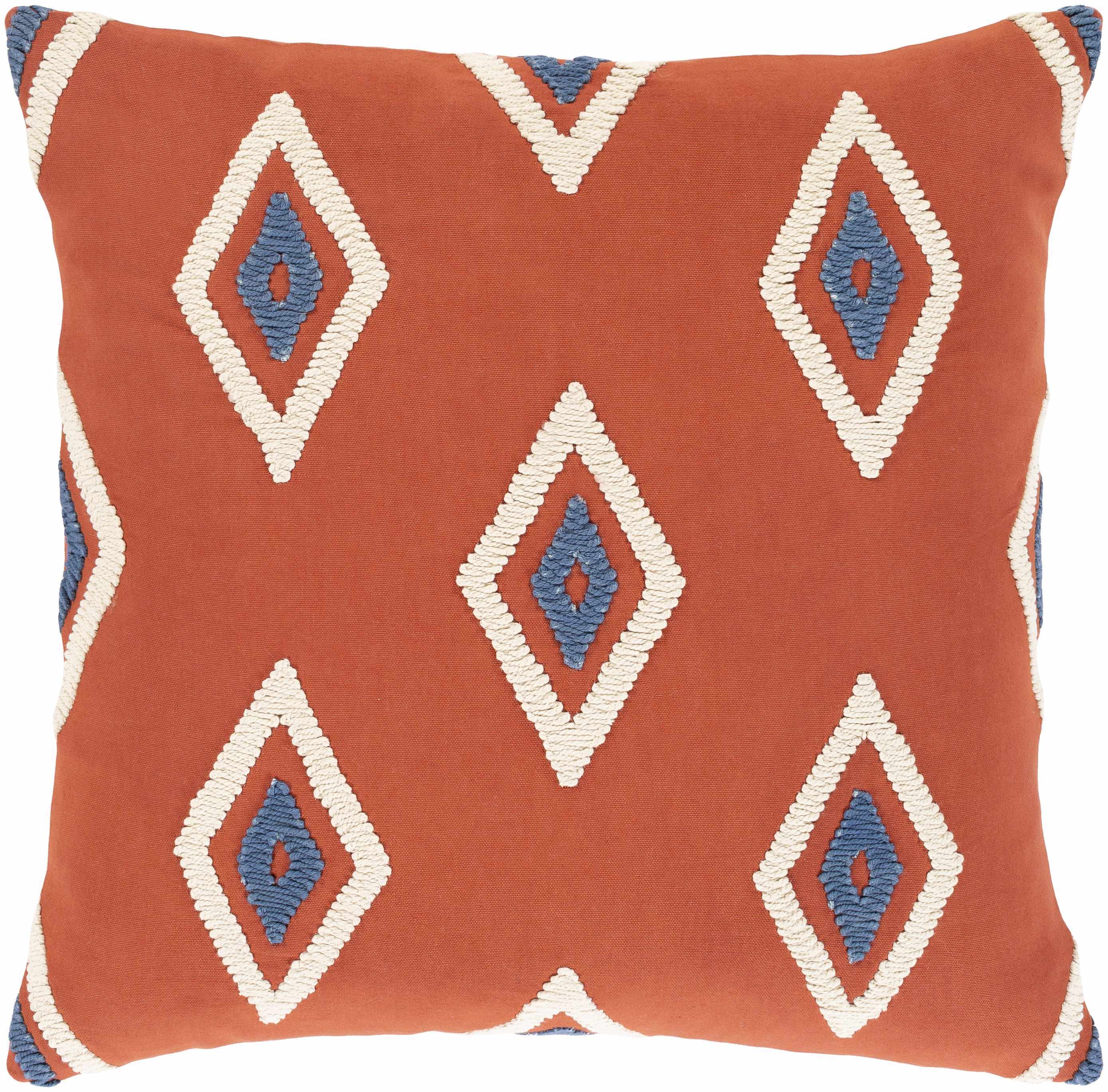 Iberville Diamond Pattern Throw Pillow - Bibenanova usa