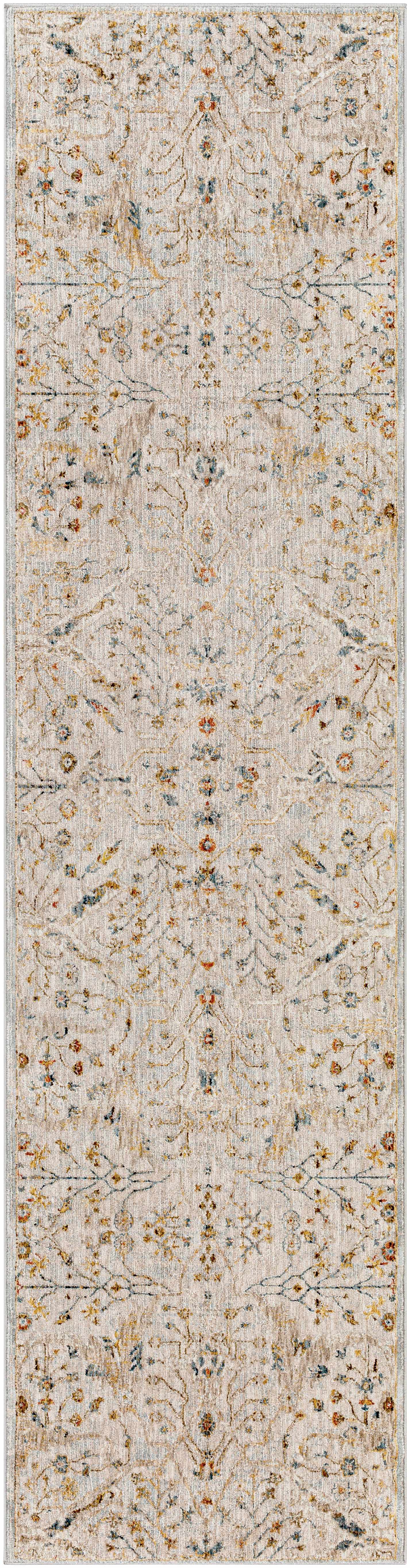 Kabungahan Oushak Style Floral Rug - Bibenanova usa