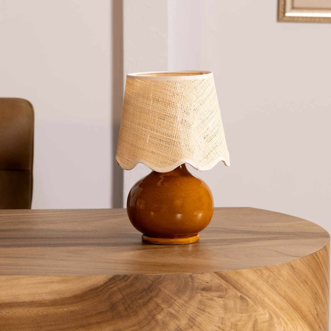 Theisseil Brown Table Lamp - Bibenanova usa