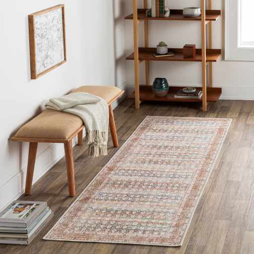 Maligaya Distressed Washable Rug - Clearance - Bibenanova usa