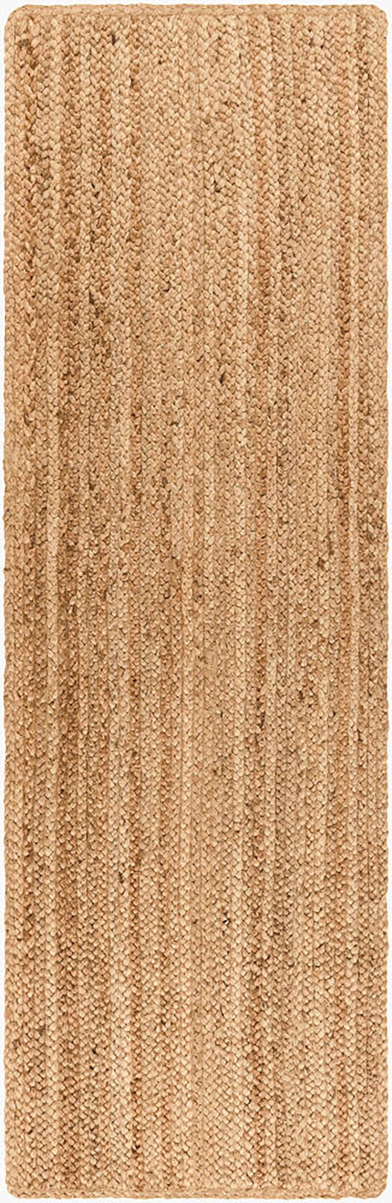 Shippagan Tan Jute Braided Rug - Bibenanova usa