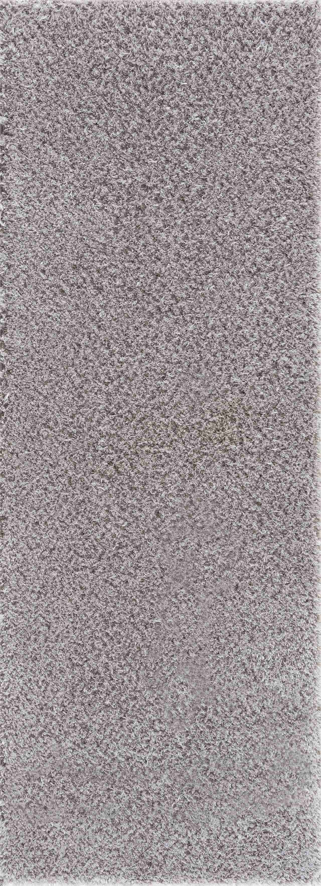 Heavenly Solid Light Gray Plush Rug - Clearance - Bibenanova