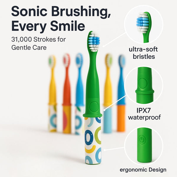 BibenaNova Kids Sonic Toothbrush - Bibenanova