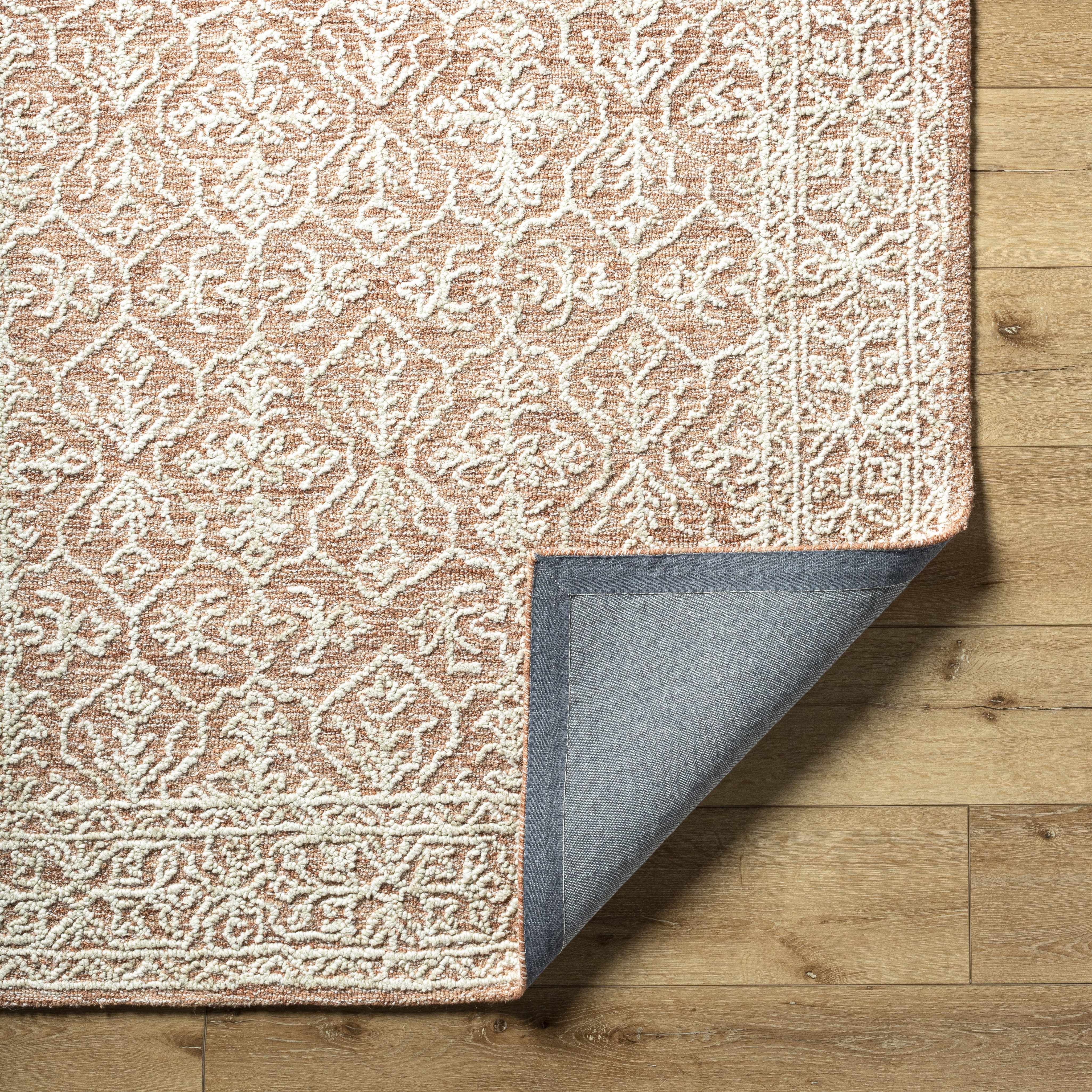 Yadid Brown Wool Area Rug - Bibenanova usa