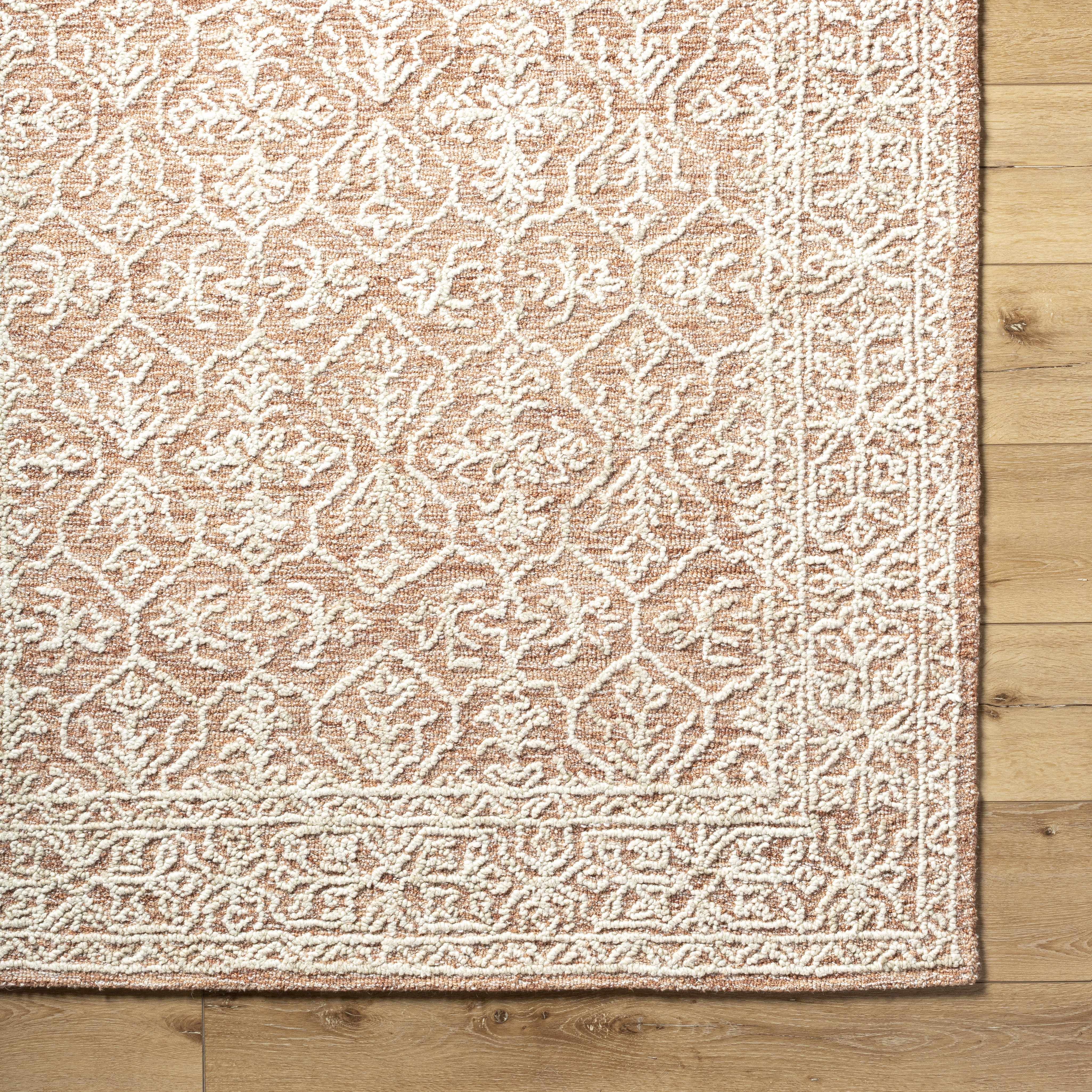 Yadid Brown Wool Area Rug - Bibenanova usa