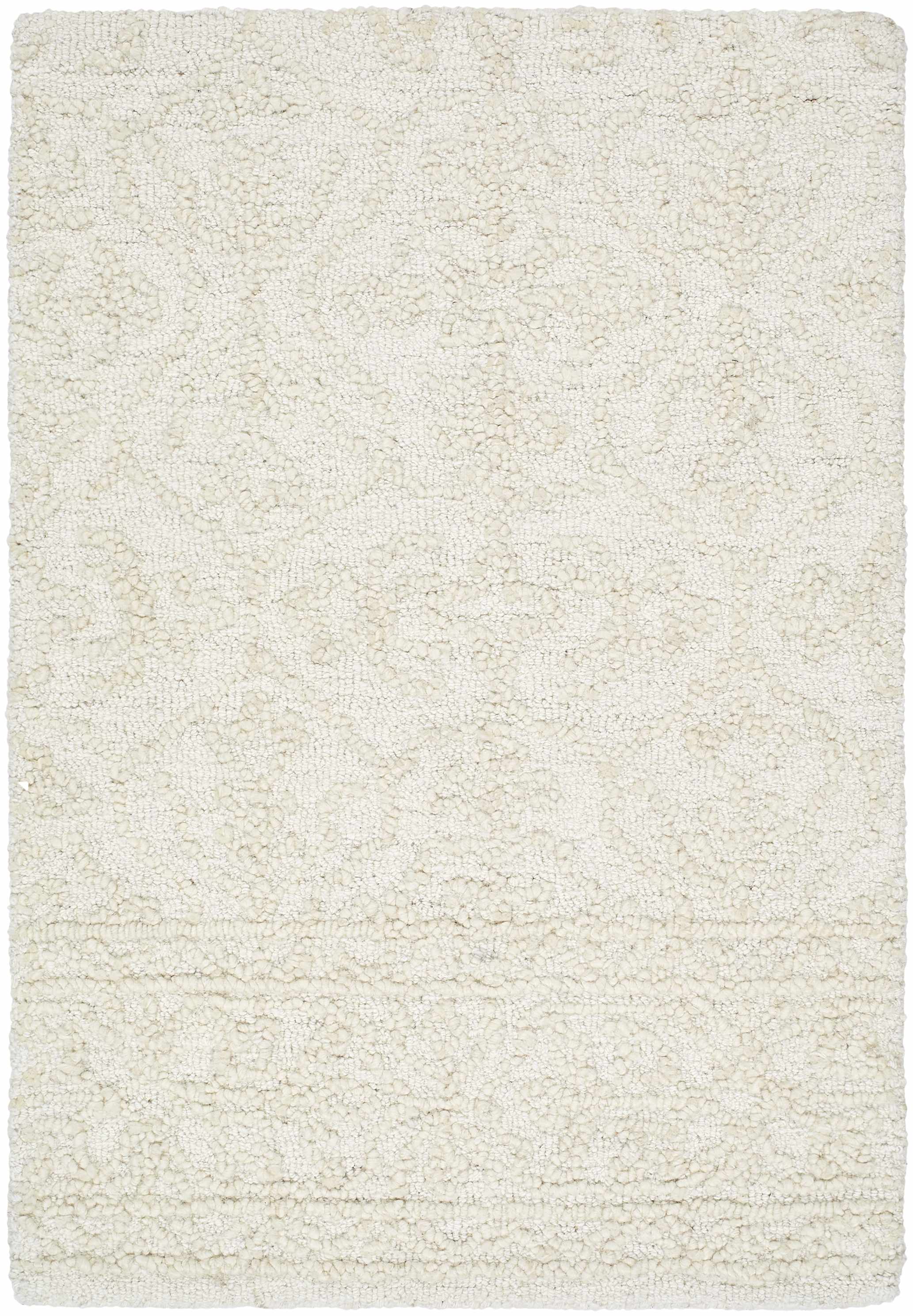 Yadid Cream Wool Area Rug - Bibenanova usa